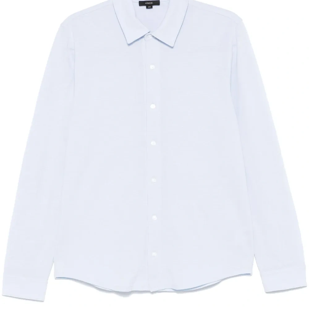 Рубашка из ткани пике