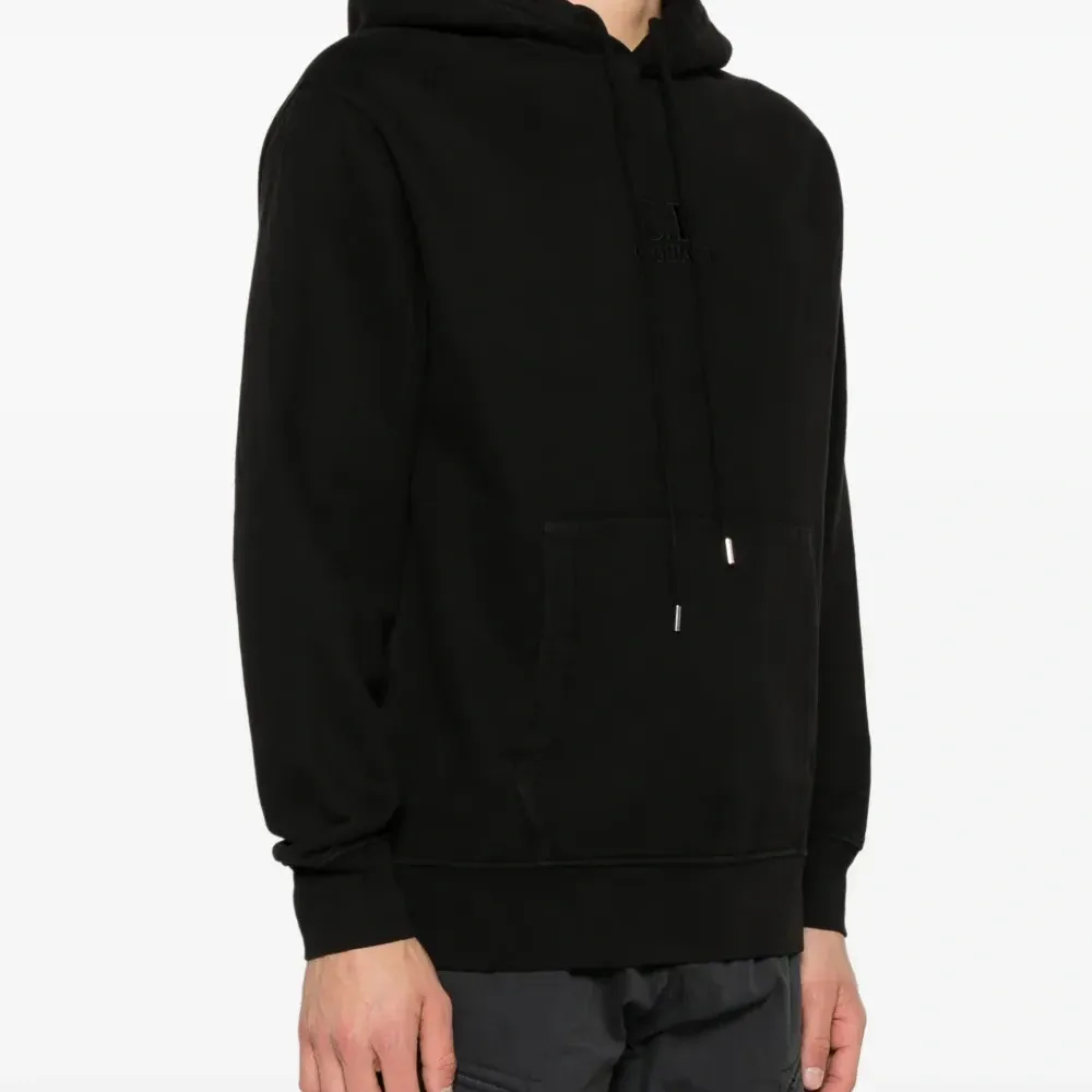 Флисовое худи с логотипом