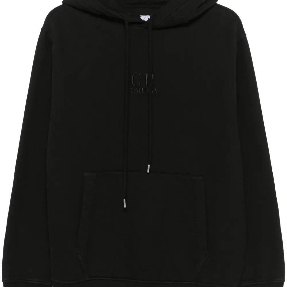 Флисовое худи с логотипом