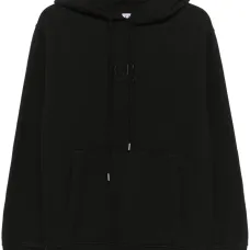 Флисовое худи с логотипом