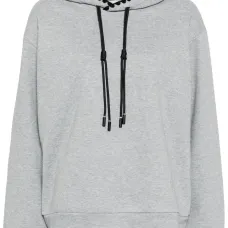 Худи с контрастной отделкой