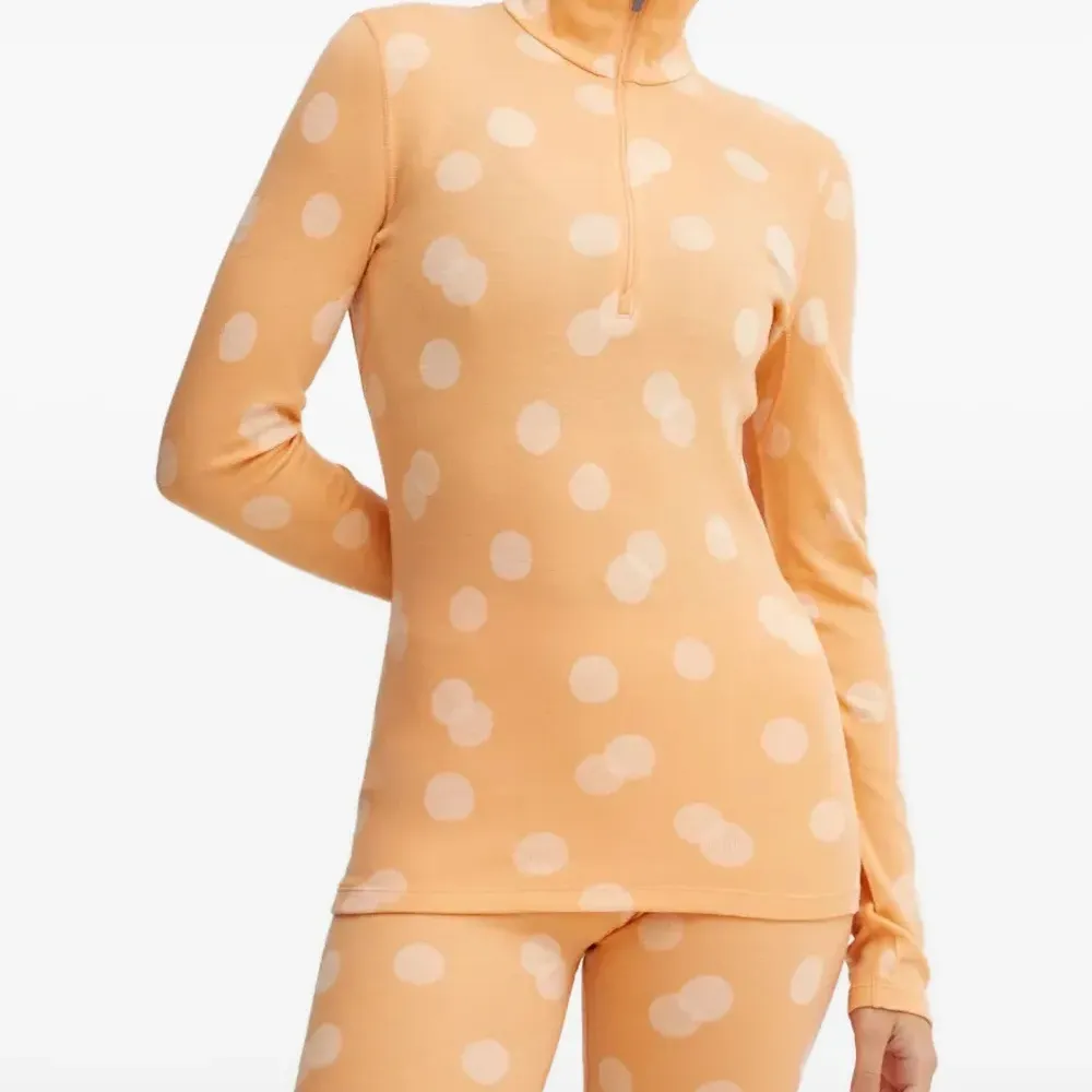 Лыжный топ с воротником на молнии Лыжный топ с воротником на молнии