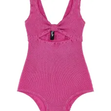 Купальник с жатым эффектом