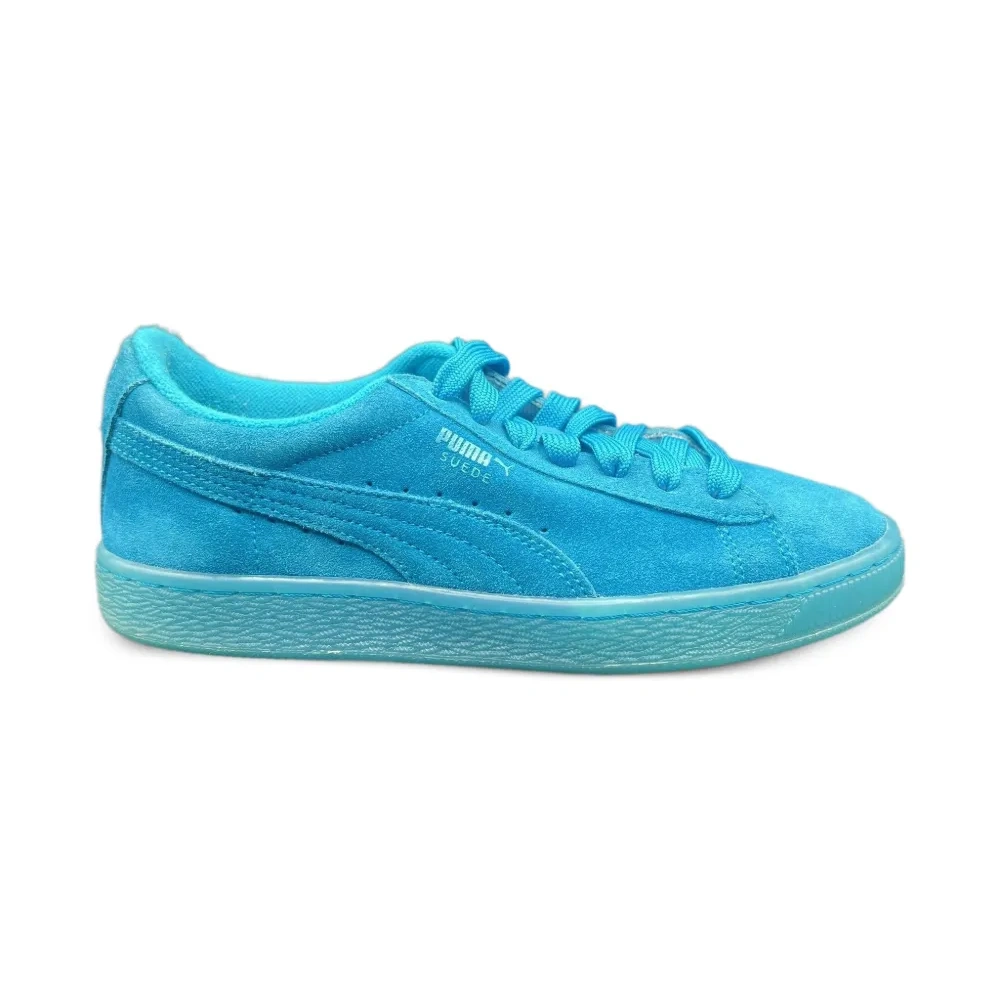 кроссовки Suede Iced Fluo Atomic Blue