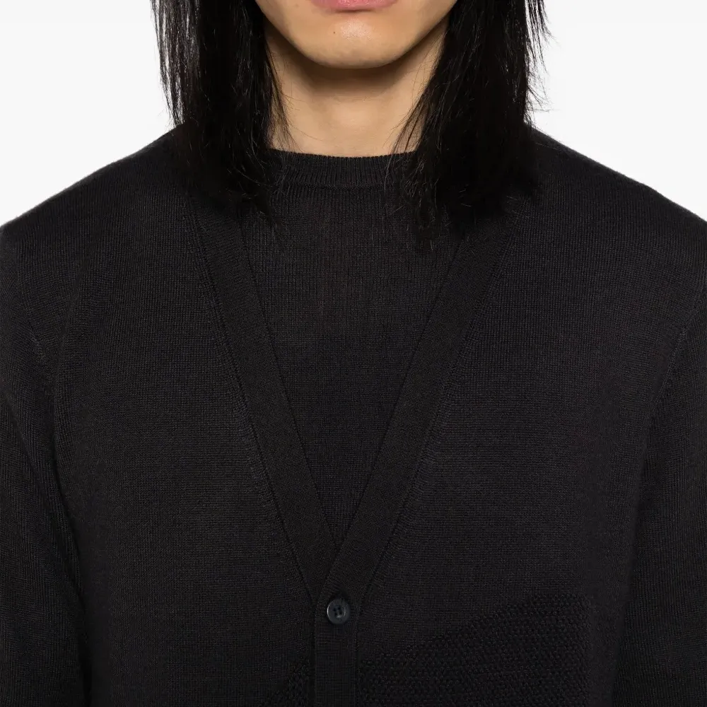 Жаккардовый кардиган Жаккардовый кардиган