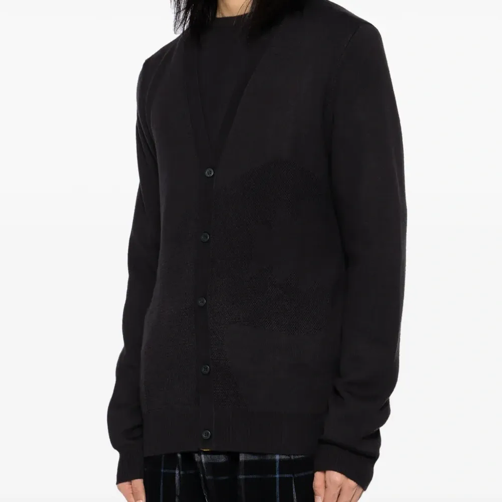 Жаккардовый кардиган Жаккардовый кардиган