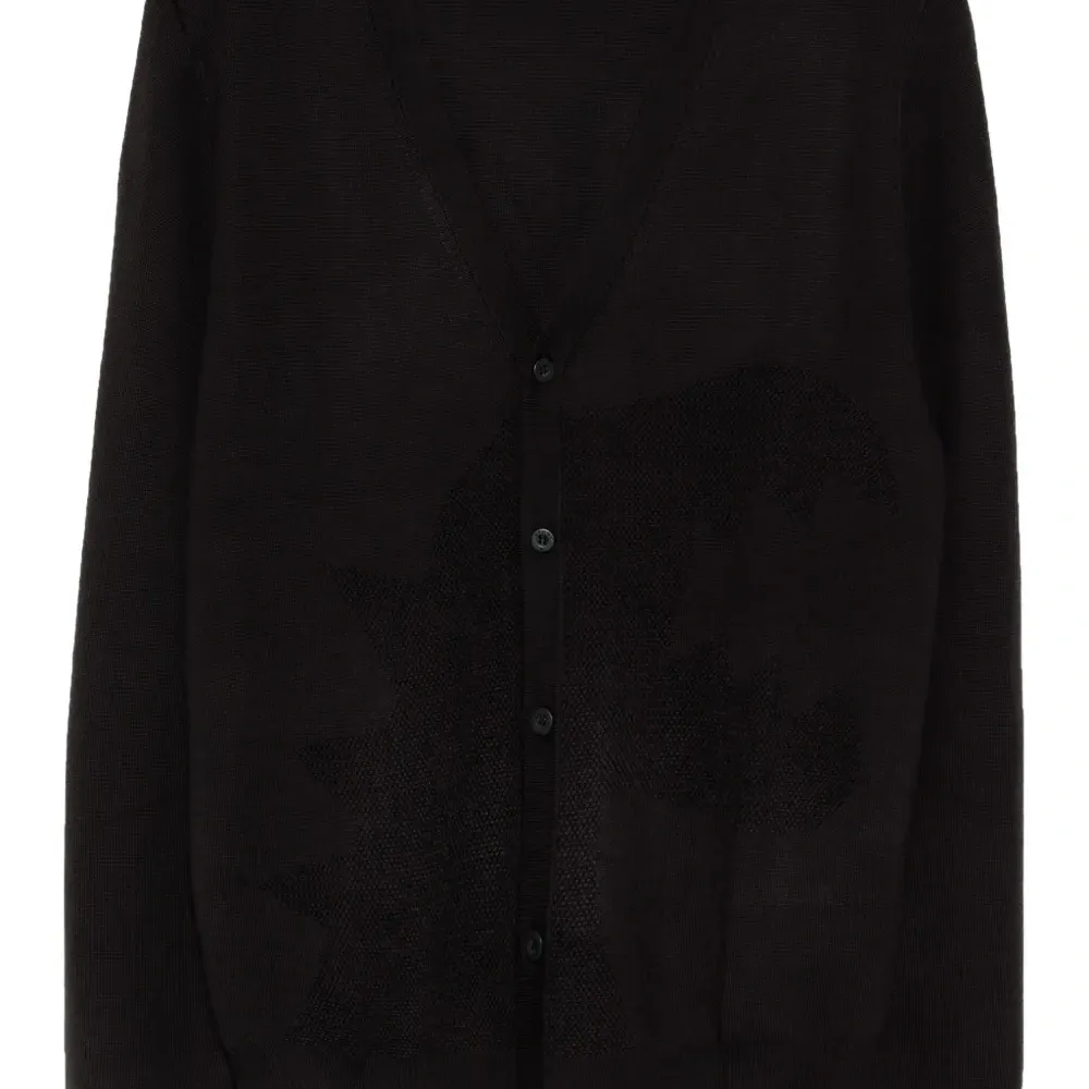 Жаккардовый кардиган Жаккардовый кардиган