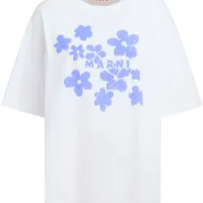 Футболка с цветочным принтом