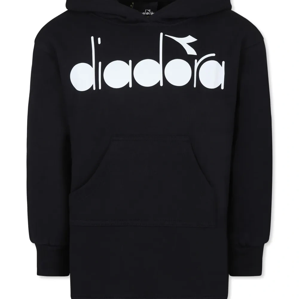 Платье-толстовка с логотипом