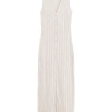 Платье макси с V-образным вырезом