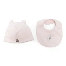 Комплект из шапки и пинеток с нашивкой-логотипом