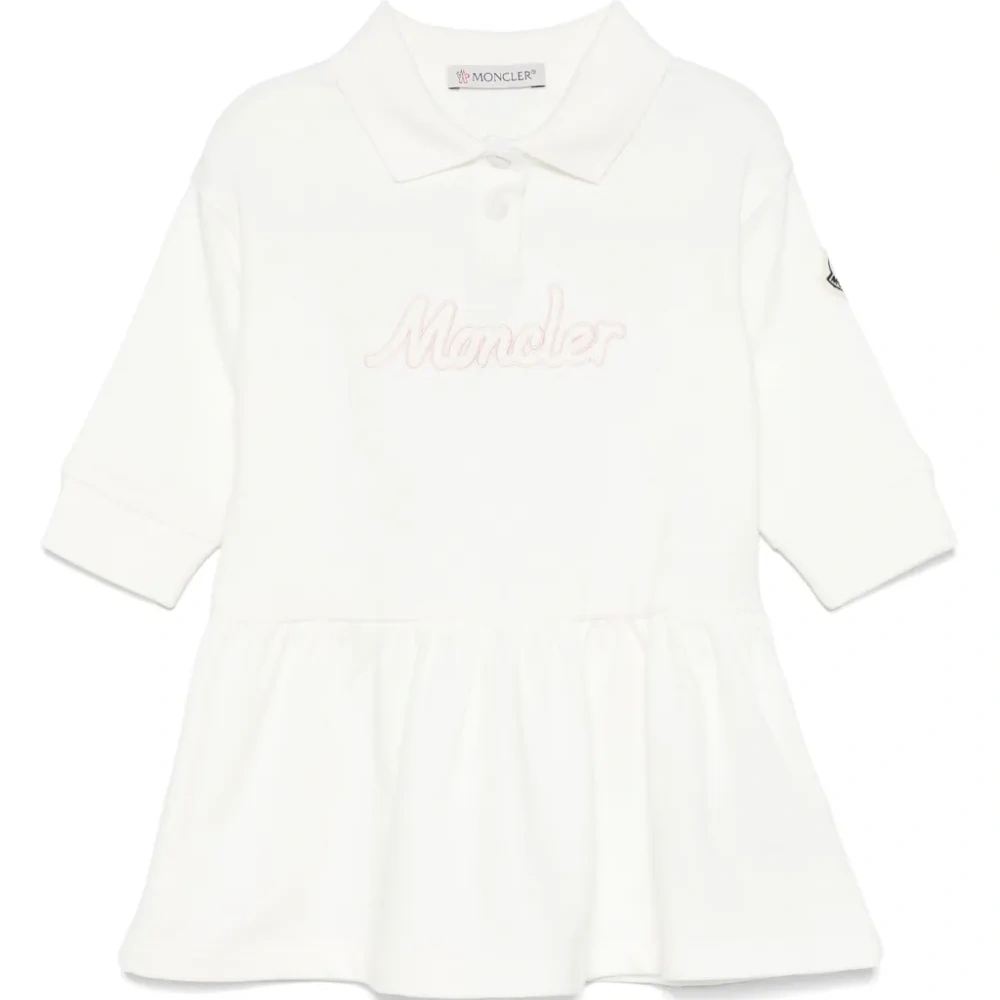 Платье с воротником поло