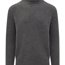 Джемпер с высоким воротником