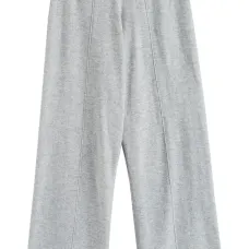 Укороченные брюки широкого кроя