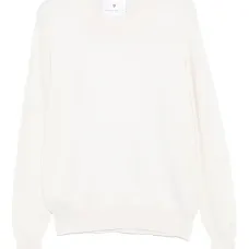 Свитер с круглым вырезом