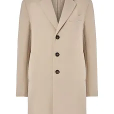 Однобортное пальто