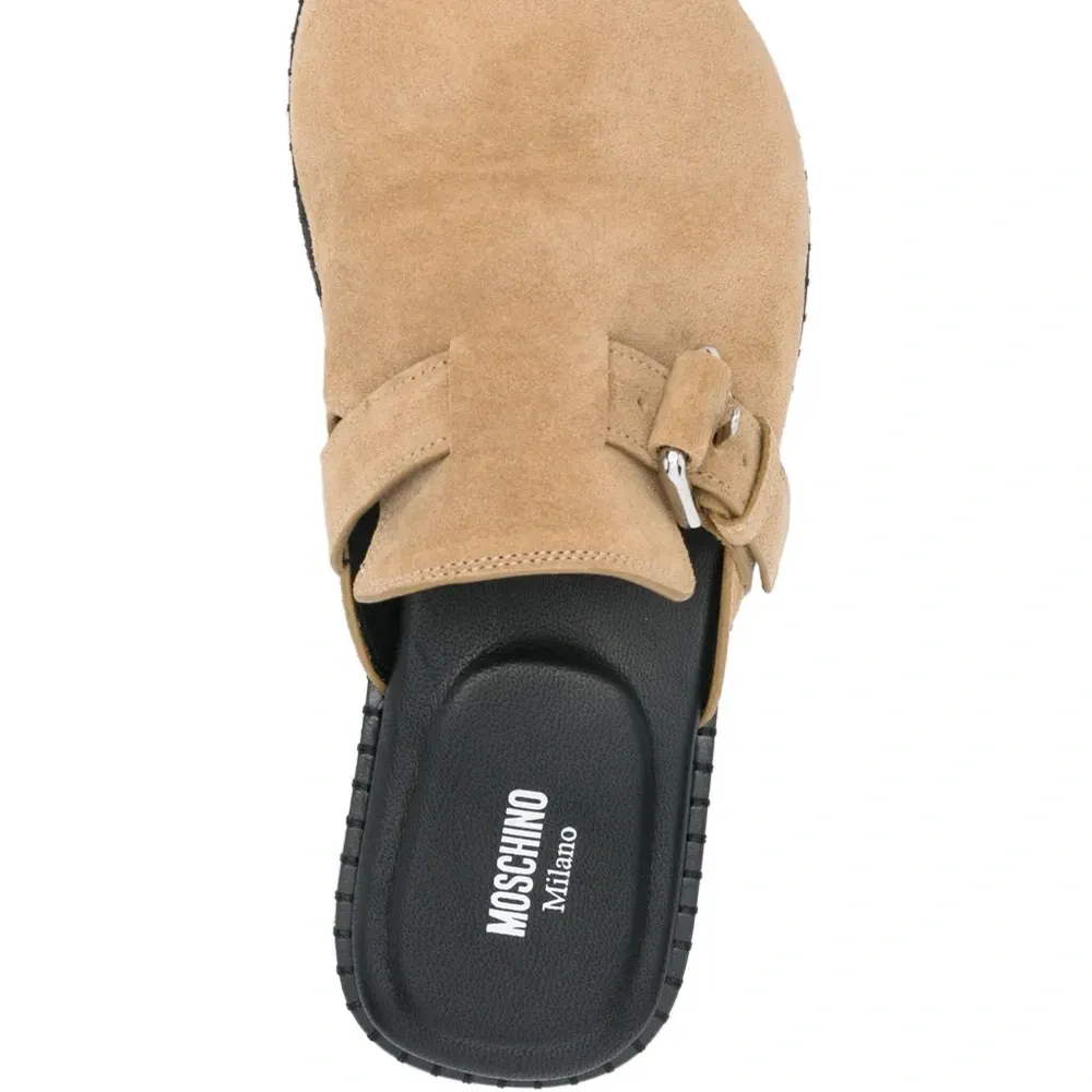 Замшевые мюли