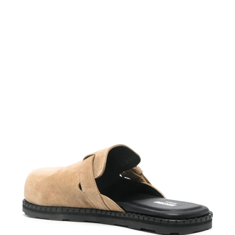 Замшевые мюли