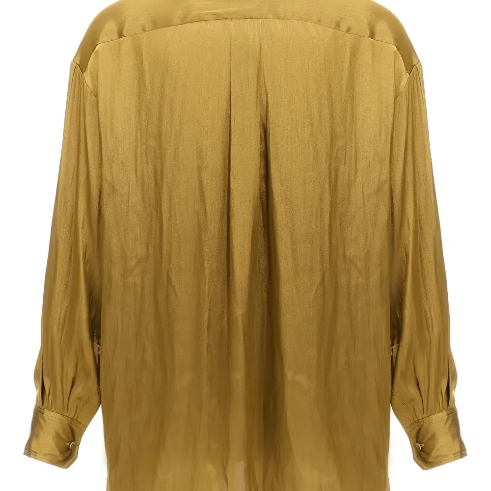 Атласная рубашка