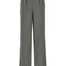 Брюки в ломаную клетку