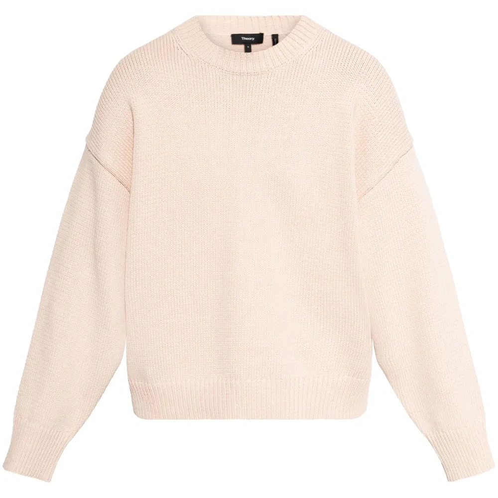 Джемпер с круглым вырезом