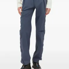 брюки с кулиской и складками