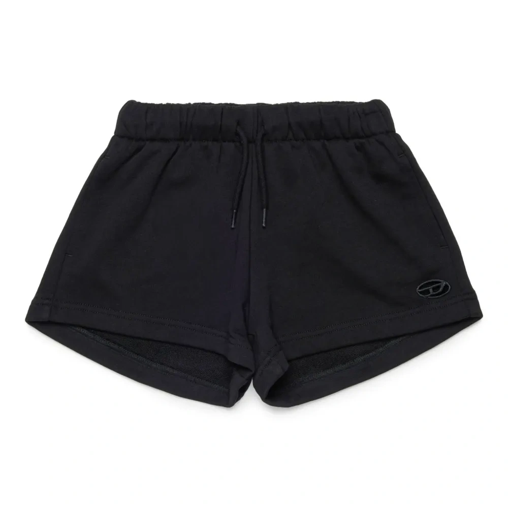 Шорты с нашивкой-логотипом