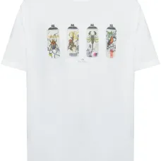 Футболка с принтом Spray Cans