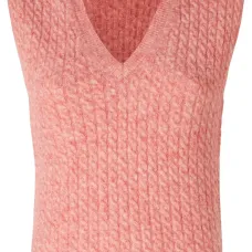 Жилет фактурной вязки