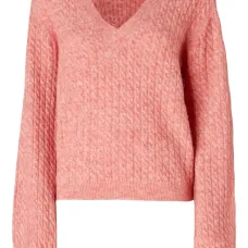 Джемпер фактурной вязки