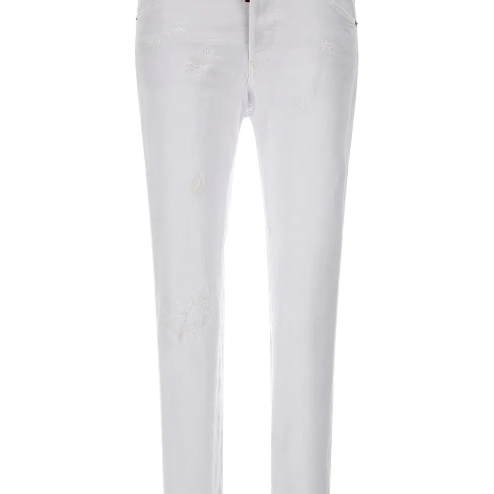 Джинсы скинни с завышенной талией