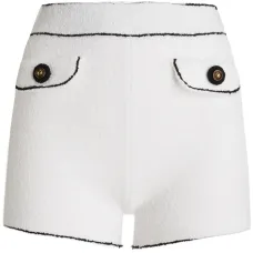 Шорты с контрастной отделкой