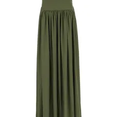 Платье макси с V-образным вырезом Платье макси с V-образным вырезом