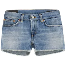 Джинсовые шорты с логотипом