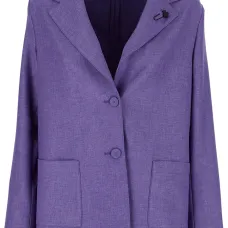 Пиджак с накладными карманами