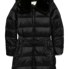 Пуховик с поясом Пуховик с поясом