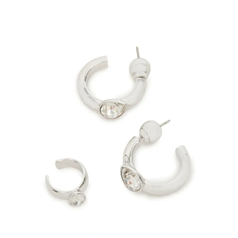 Комплект Dextera из трех серег-колец