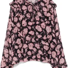 Блузка с цветочным принтом Блузка с цветочным принтом