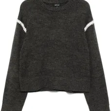 Толстовка с контрастной отделкой