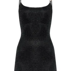 Платье мини с люрексом Платье мини с люрексом