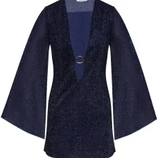 Платье мини с люрексом Платье мини с люрексом