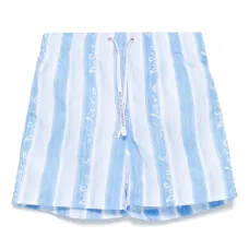 Плавки-шорты в полоску