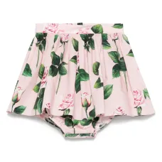 Юбка с цветочным принтом