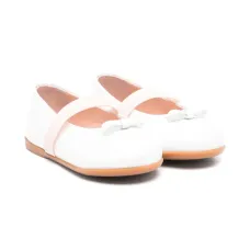 Балетки с бантом