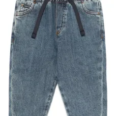 Джинсы с кулиской