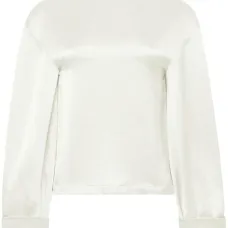 Блузка с подвернутыми манжетами