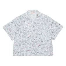 Рубашка с принтом