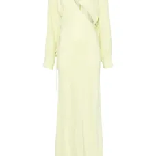 Шелковое платье макси