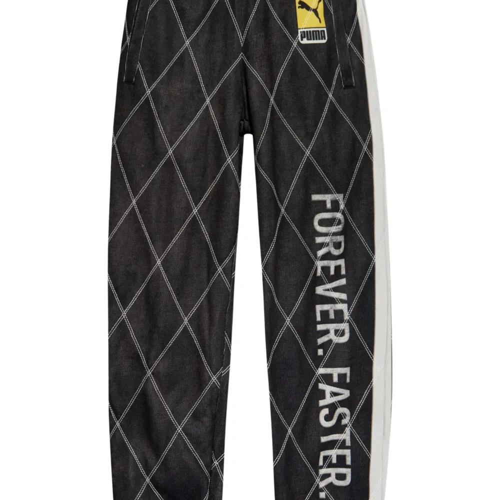 Стеганые спортивные брюки Rocky из коллаборации с A$ap