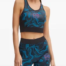 Спортивный бюстгальтер с принтом